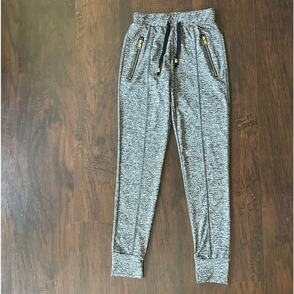 TWIST COLLECTION Size Small Black and Gray Joggers